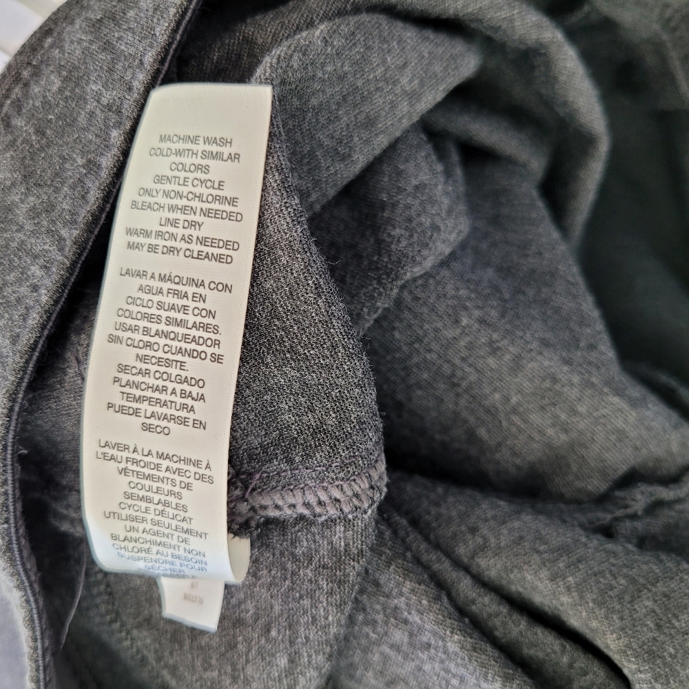 Chico's Charcoal Knit Jeans Sz 2R=12 - Picture 12 of 12